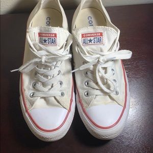 White converse all stars